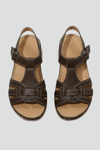 Hannah | Women’s Retro Strap Sandals with Buckle Fastening
