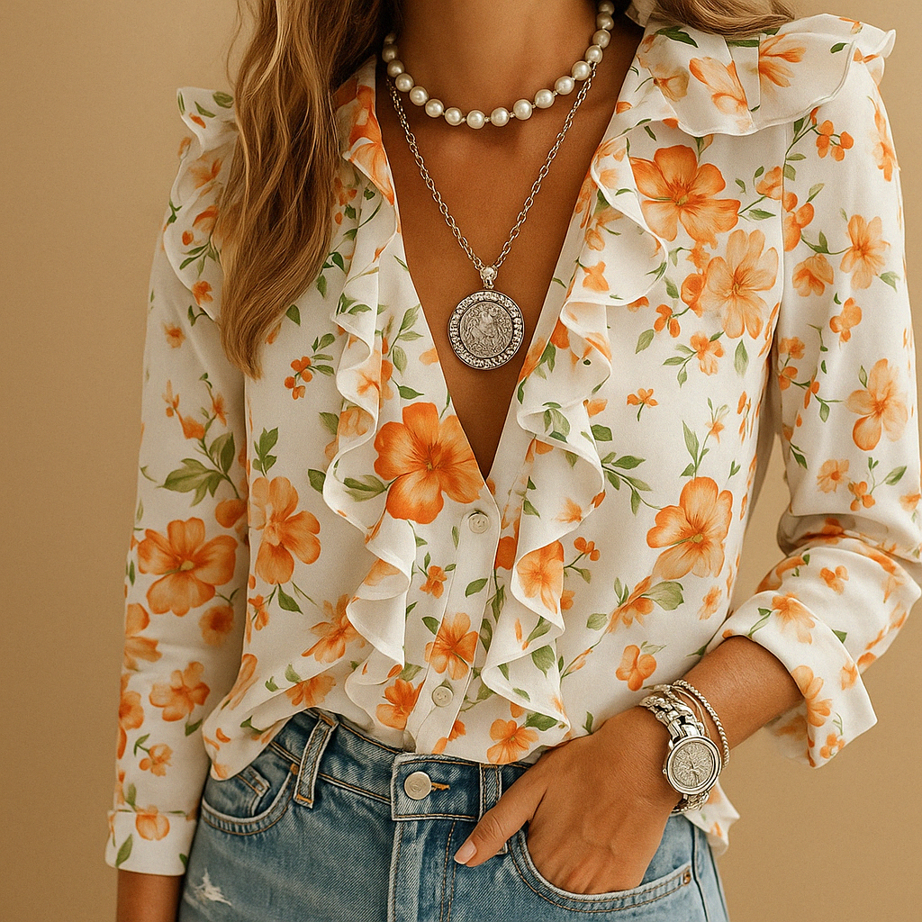 Blouse for Women – Summer Holiday & Brunch