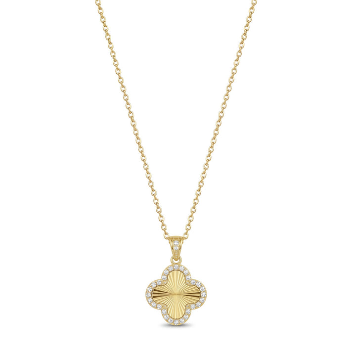 Stardust Clover Pendant