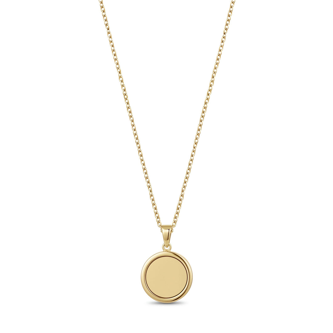 Stardust Round Pendant