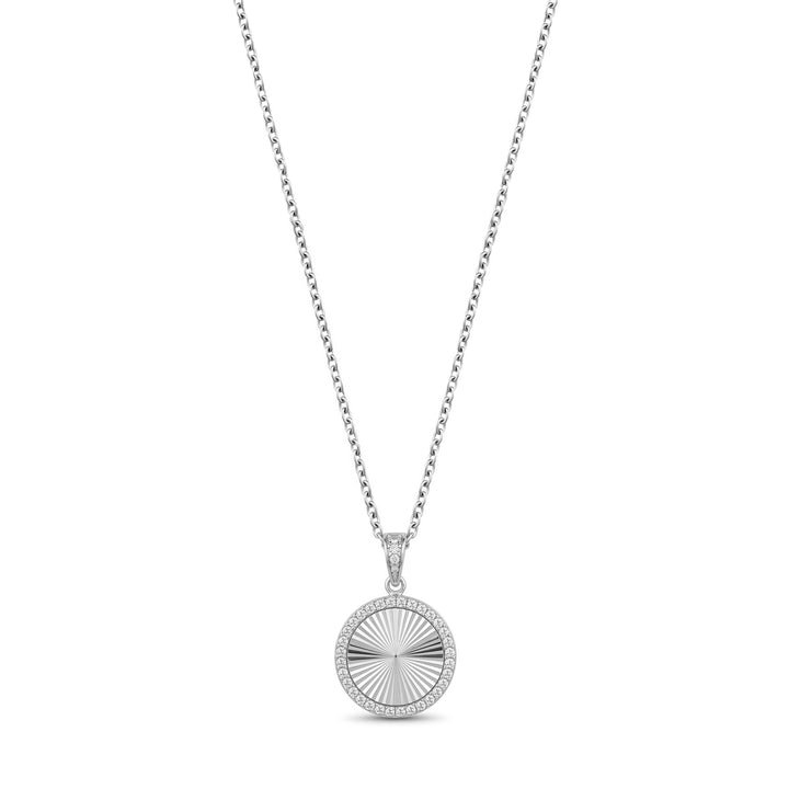 Stardust Round Pendant