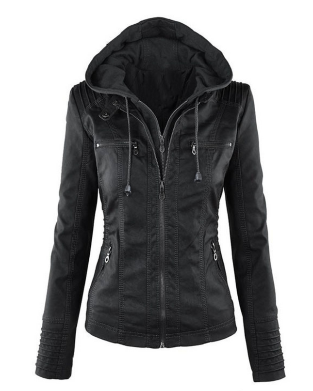 Women’s Zip-Up Hooded Jacket