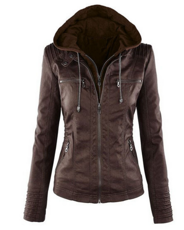 Women’s Zip-Up Hooded Jacket