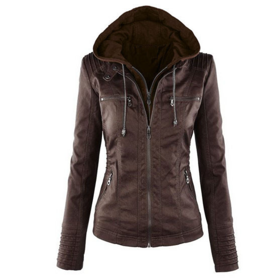 Women’s Zip-Up Hooded Jacket