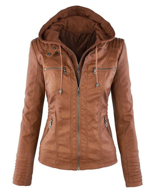 Women’s Zip-Up Hooded Jacket
