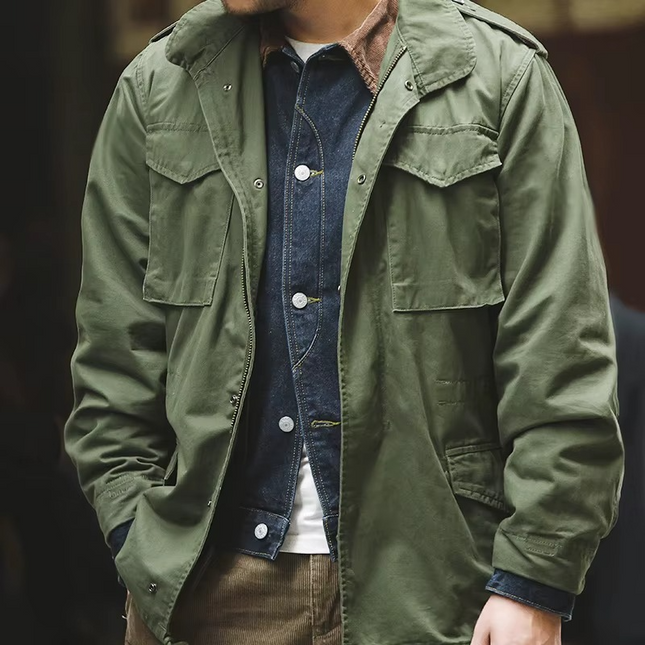 Men’s Zip-Up Utility Jacket