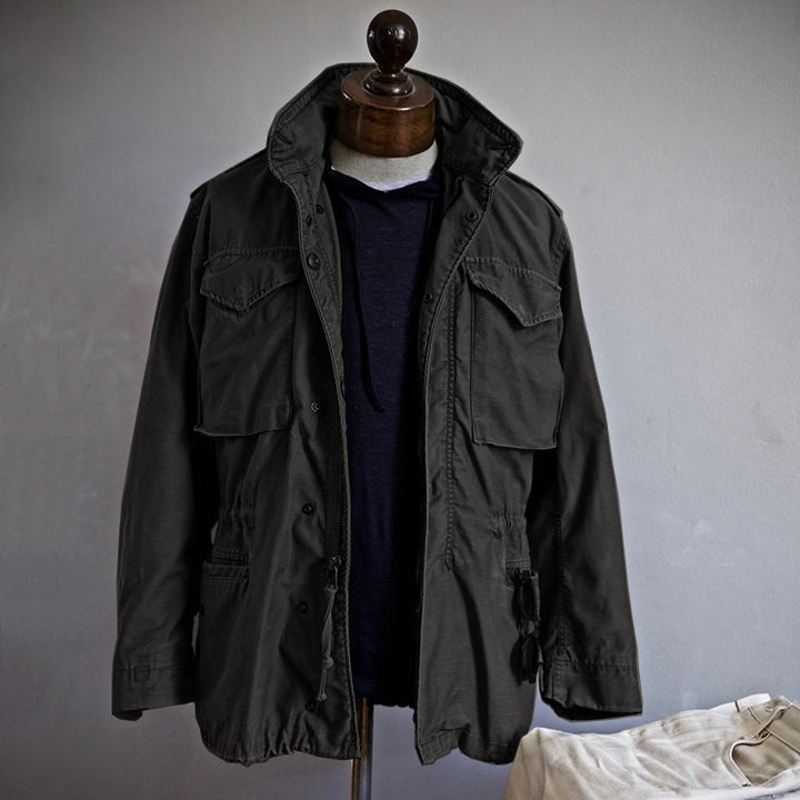 Men’s Zip-Up Utility Jacket-HighTouch