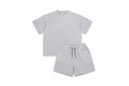 Washed and Worn Dyed Bright White Short Sleeve-HighTouch