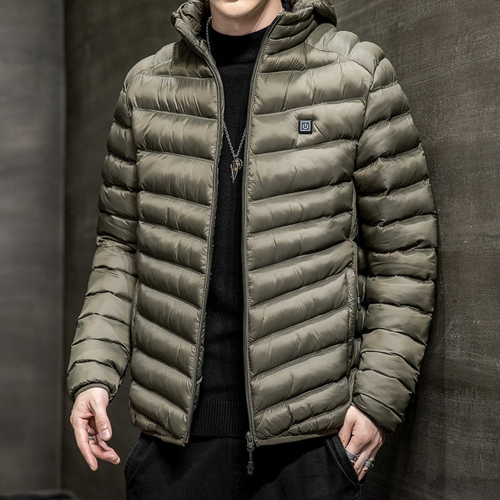 Men's Winter Coat Jacket Plus Fleece For Light And Warmth-HighTouch