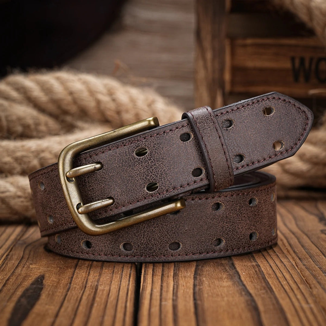 Men's Distressed Leather Belt – Dakota