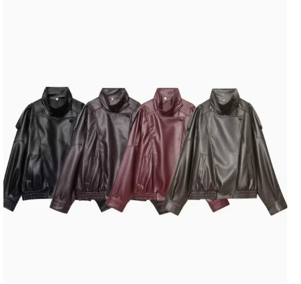 Women’s Relaxed Fit Streetwear Jacket – Casual Urban Style-HighTouch