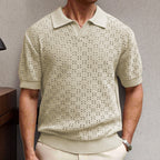 Fashion Dovetail Collar Tencel Men's Casual Sweater-HighTouch