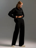 Women's Knitted Two-Piece Set-HighTouch