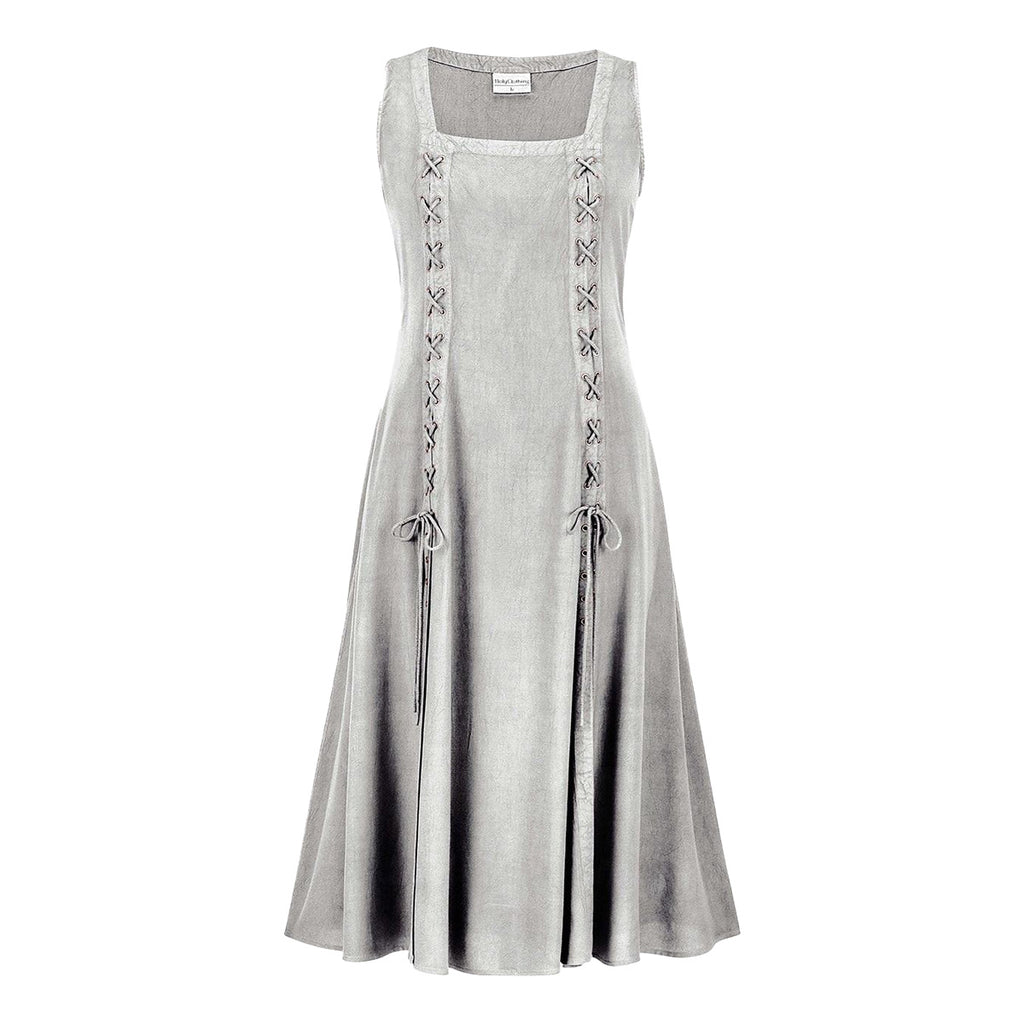 Cotton & Linen Medieval Renaissance Dress – Unisex Historical Style-HighTouch
