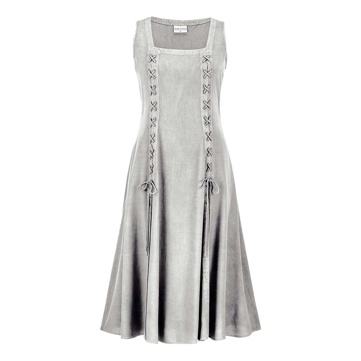 Cotton & Linen Medieval Renaissance Dress – Unisex Historical Style-HighTouch