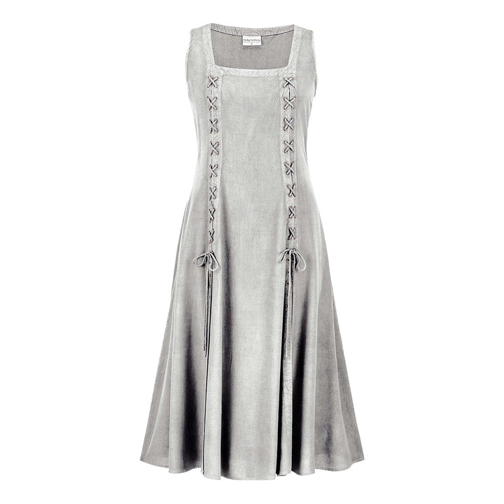 Cotton & Linen Medieval Renaissance Dress – Unisex Historical Style-HighTouch