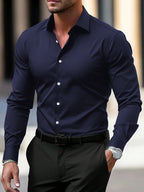 Men’s Velvet Cardigan Sweater – Soft Long Sleeve Casual Style-HighTouch