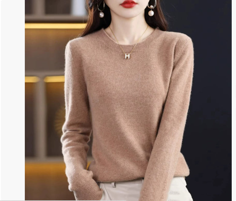 Women’s Knitted Wide-Leg Pants Set – Casual Two-Piece Knit Outfit-HighTouch