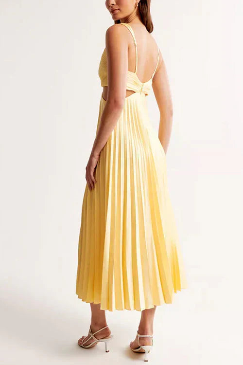 Evangeline Silk Maxi Dress