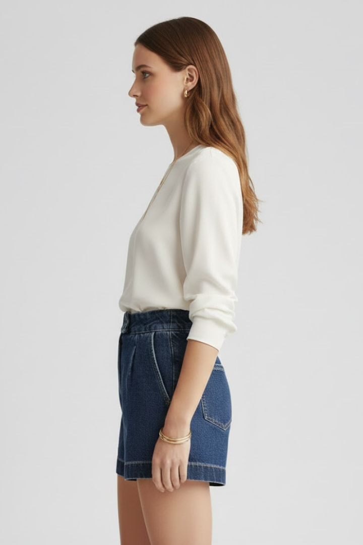 Danielle High Waisted Shorts Elite