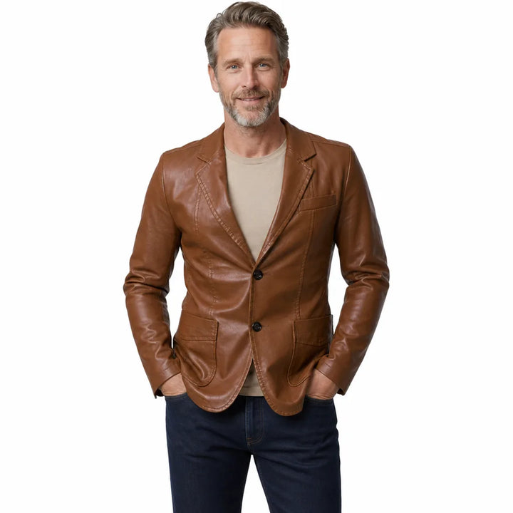 Alaric | Mens Fall Leather Jacket