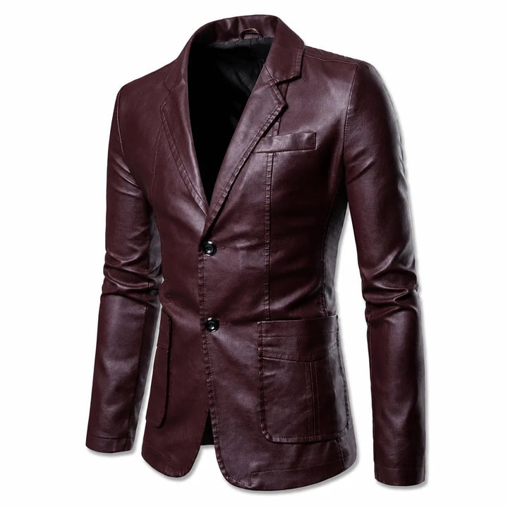 Alaric | Mens Fall Leather Jacket