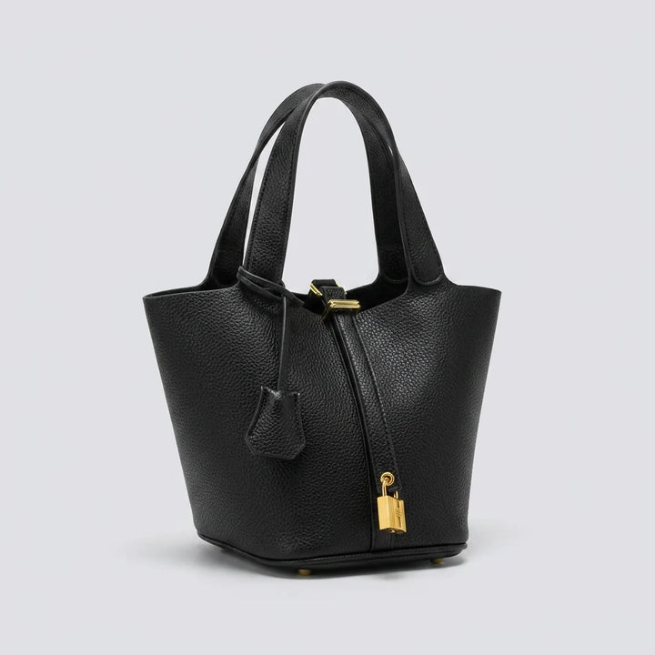Lei Tote Bag - PU Leather Structured Carry-All