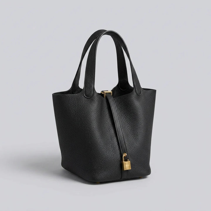 Lei Tote Bag - PU Leather Structured Carry-All