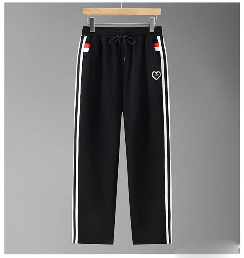 Heren Sweater met Opstaande Kraag in Grote Maten & Rechte Sportbroek Trainingspak