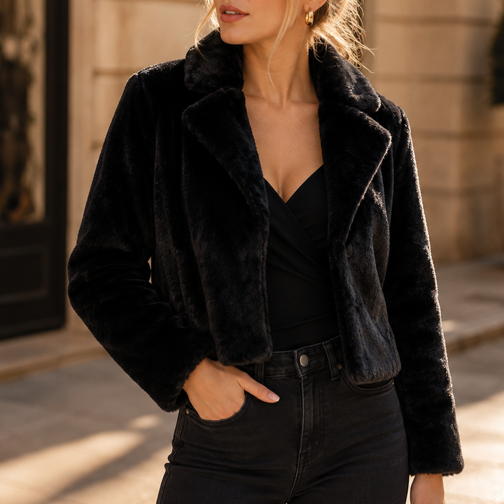 Rowan Velvet Hour Fleece Jacket - Cozy Plush Zip Outerwear