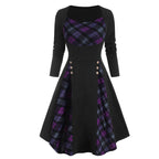 Women's Casual Polyester Maxi Dress – Soft Long Dress-HighTouch