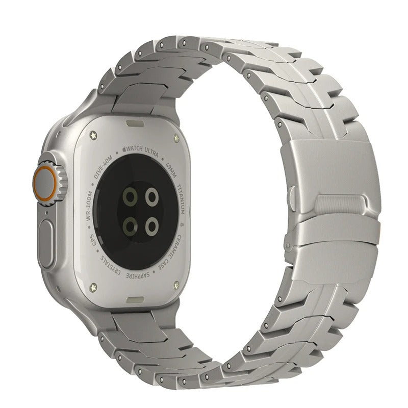 Titan Link Apple Watch Band | Adjustable Metal Strap