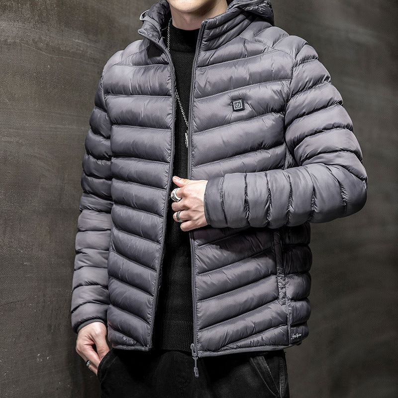 Men's Winter Coat Jacket Plus Fleece For Light And Warmth-HighTouch