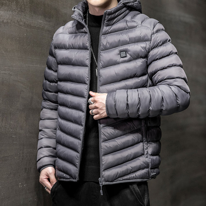Men's Winter Coat Jacket Plus Fleece For Light And Warmth-HighTouch