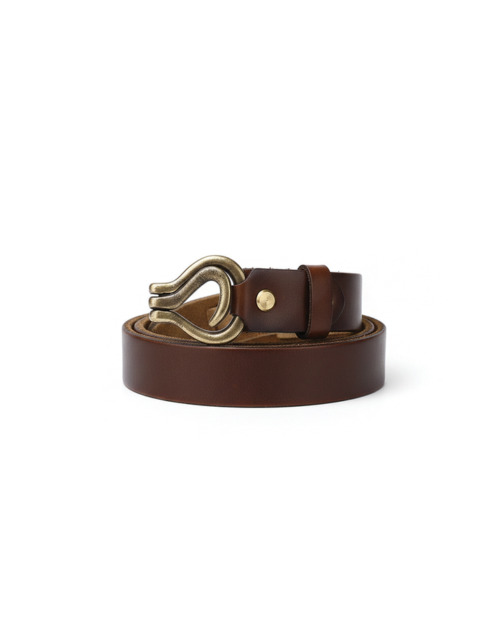Men's Heritage Leather Hook Belt | Classic Style