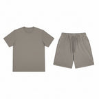 Washed and Worn Dyed Bright White Short Sleeve-HighTouch