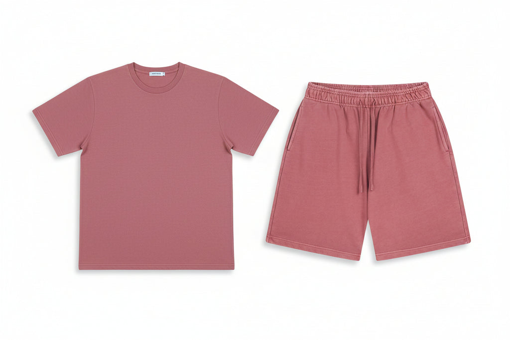 Washed and Worn Dyed Bright White Short Sleeve-HighTouch