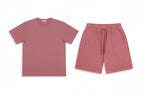 Washed and Worn Dyed Bright White Short Sleeve-HighTouch