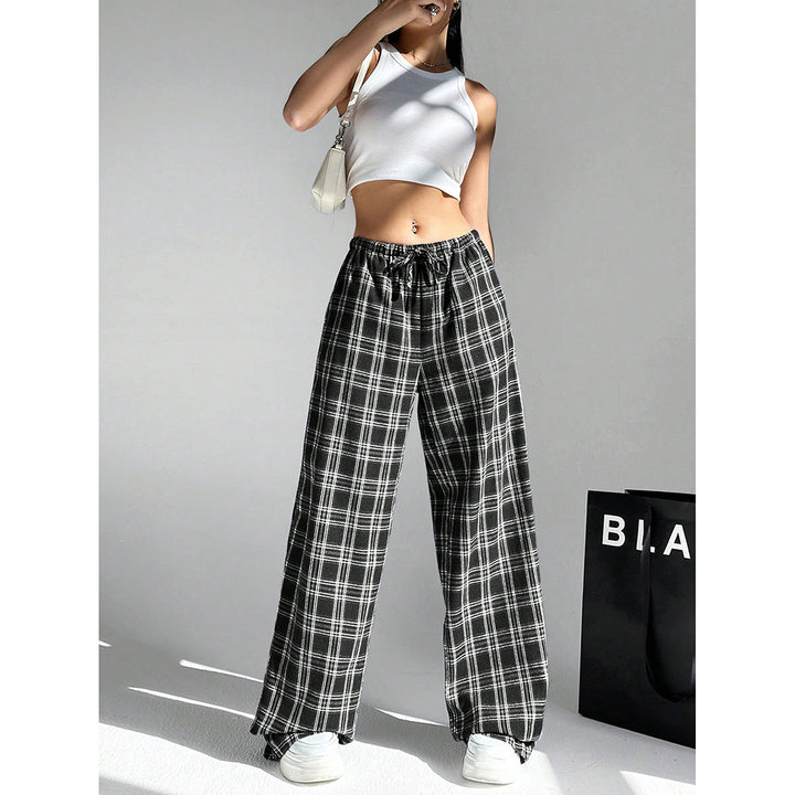 Leopard Print Floral Print Casual Jumpsuit Wide Leg Loose-HighTouch