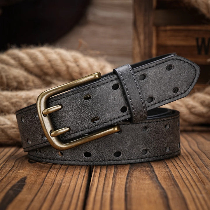 Men's Distressed Leather Belt – Dakota