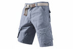 Summer Cargo Shorts With Pockets Fashion Solid Short Pants-HighTouch