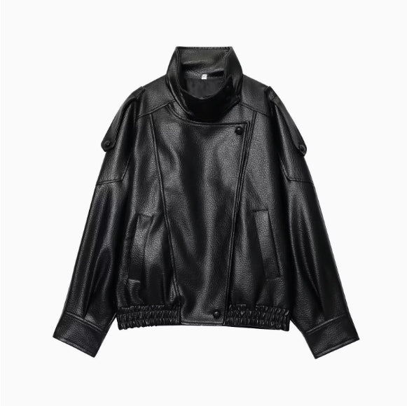Women’s Relaxed Fit Streetwear Jacket – Casual Urban Style-HighTouch