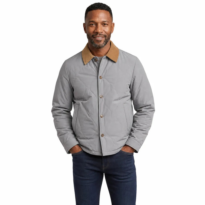Beckett | Mens Fall Quilted Collar Jacket