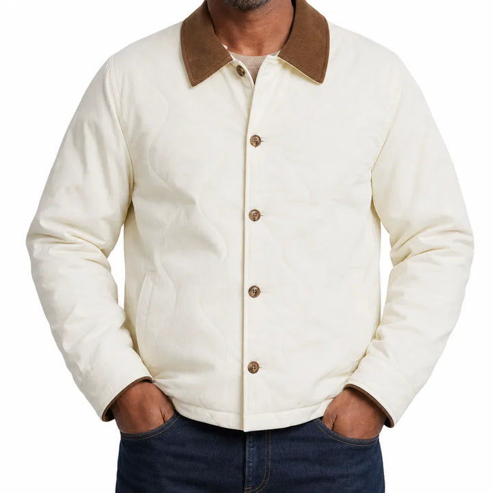 Beckett | Mens Fall Quilted Collar Jacket