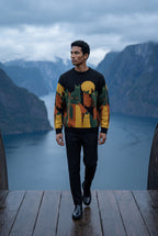 James Cat Sweater Sun Motif Limited