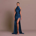 Wedding Guest Dress with Slit-HighTouch