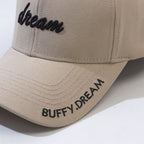 Korean Version Fashion Letter Embroidery Sun-Proof Peaked Cap-HighTouch
