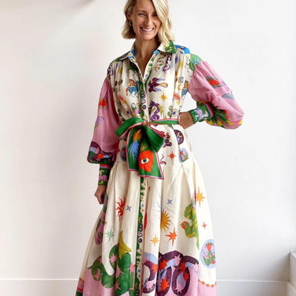 Elegant Vera Peroni™ Italian Maxi Dress