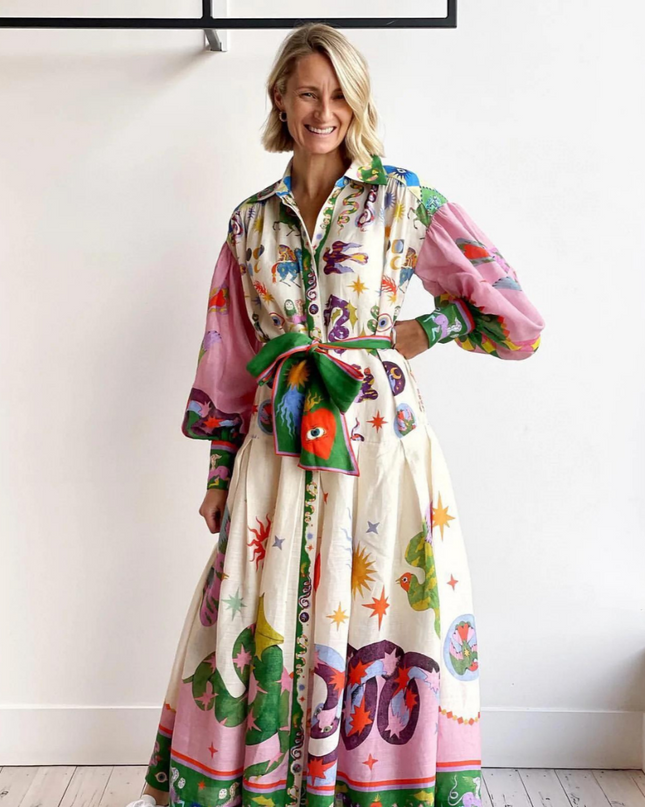 Elegant Vera Peroni™ Italian Maxi Dress