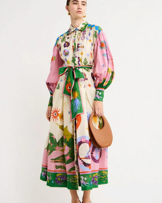 Elegant Vera Peroni™ Italian Maxi Dress